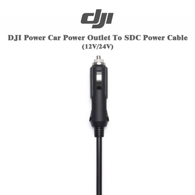 DJI Power Car Power Outlet to SDC Power Cable (12V/24V) For Power