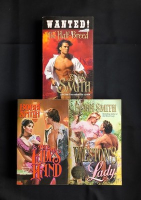Lot Of 3 Bobbi Smith Books Weston's Lady Lady's Hand Wanted Half Breed
