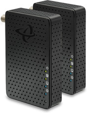HTEM5 Moca 2.5 Adapter Kit 2-Pack  2.5Gbps Ethernet over Coax  Multi-Gig Wir