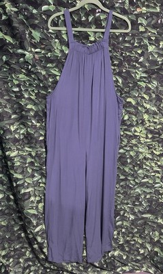 Wild Fable Wide Leg Jumpsuit Sleeveless Blue Womens Medium New