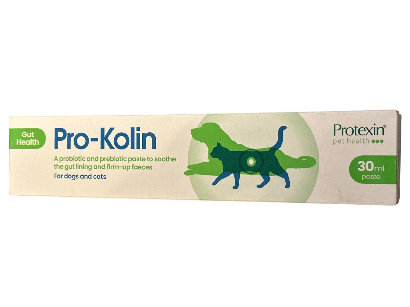 Protexin Pro-Kolin Dogs Cats Probiotic Digestion Aid Stool Firming Paste 30ml