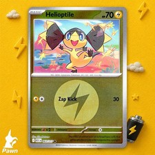 Helioptile 63/217 Eroi Ascesi Pokemon TCG Carta Lampo Singola