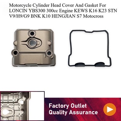 Motorcycle Cylinder Head Cover And Gasket For LONCIN KEWS HENGJIAN S7 Motocross