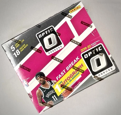 2019 Panini Donruss Optic Fastbreak Basketball Factory Sealed Hobby Box-One Auto