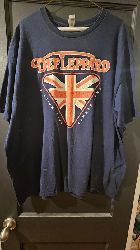 Def Leppard 2024 Stadium Tour Shirt XXL