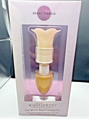 NEW The White Barn Candle Co. Wallflowers Fragrance Warmer Sheer Freesia
