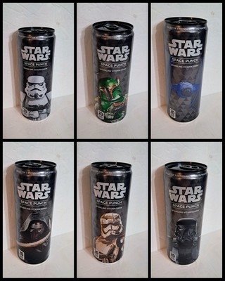2017 Star Wars Space Punch Collectors Edition Lot of 6 Stormtrooper Boba Fett 