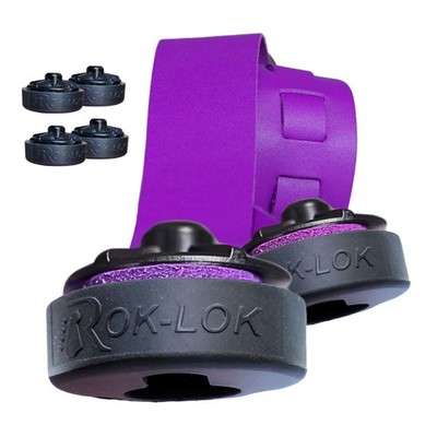 Rok Lok PRO Guitar Strap Locks - 2 Pack Black - Universal 2 Pack,