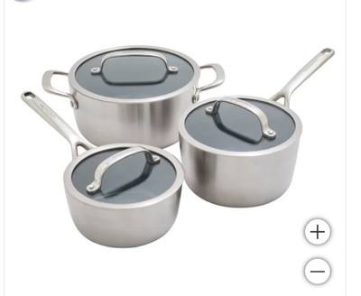 GreenPan GP3 Stainless Steel 6-piece Set | eBay