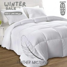 Image of All Seasons Anti Allergy Duvet Quilt Perfect Tog Range 4.5–15 Year Round Comfort