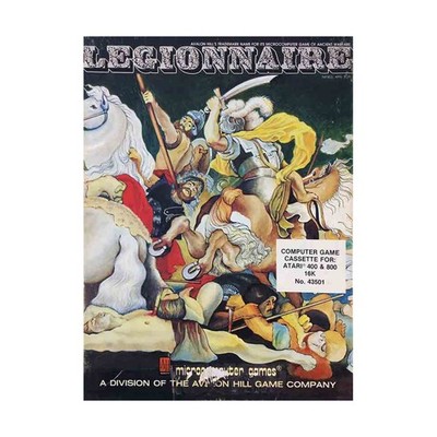 Avalon Hill Computer Game Legionnaire (Atari 800) VG+