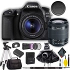 Canon Eos 80D Dslr Camera with 18-55mm Lens (Intl Model) Standard Bundle