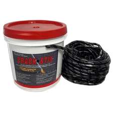 125 ft Black Permanent Asphalt/Concrete Driveway/Blacktop Crack Filler Repair
