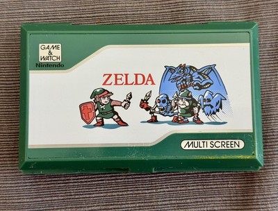 The Legend Of ZELDA Game & Watch Multi Screen Nintendo ZL-65 Handheld 1989 WORKS
