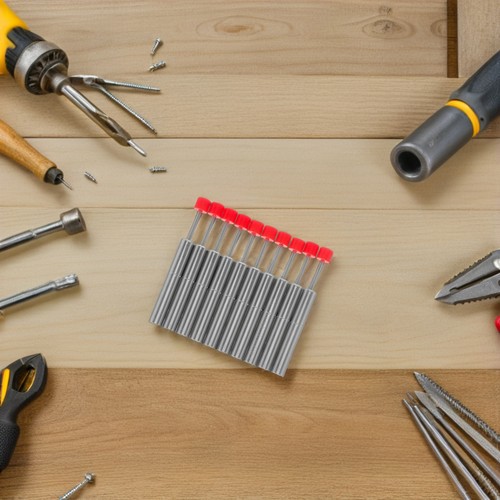 10 Pezzi Accessorio Riparazione Pattumiera Metallo Ammortizzatore Spazzatura Mobili Ammortizzatori - Foto 7 di 20