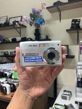 Used Olympus FE-150 Silver 5MP 3x Optical Zoom CCD Digital Camera 1Pc