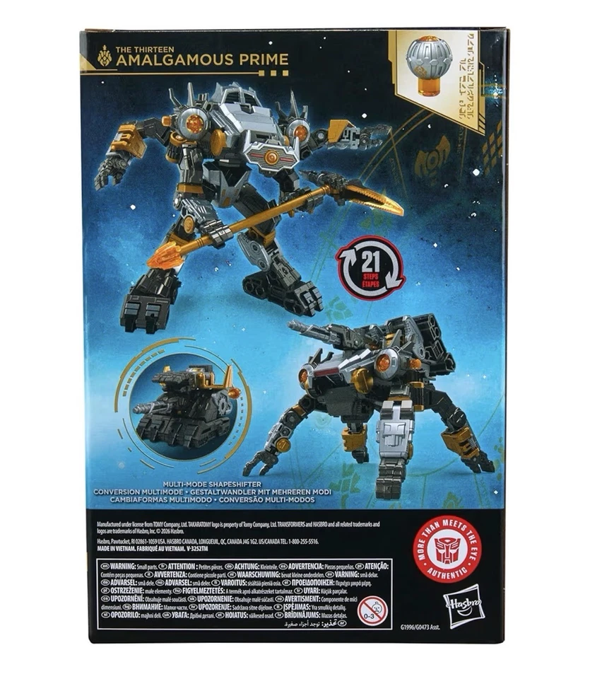 Transformers: Age Of The Primes Hasbro 2026 THE THIRTEEN AMALGAMOUS PRIME 8+ New - Image 2 of 4