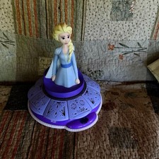 Disney Frozen Elsa Rotating Light and Sound Glow Night Light