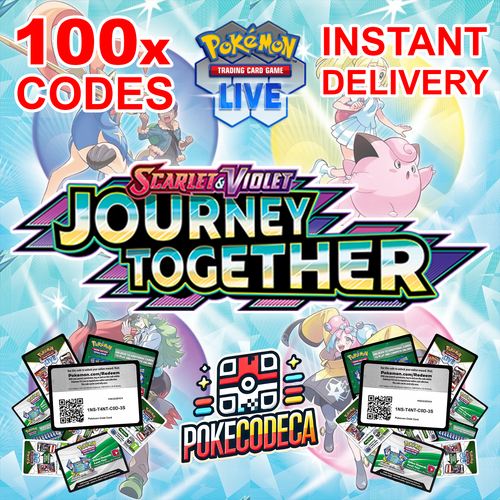 100x Codes Pokemon TCG Live Online Booster Packs *Instant Delivery* - 第 3/37 張圖片