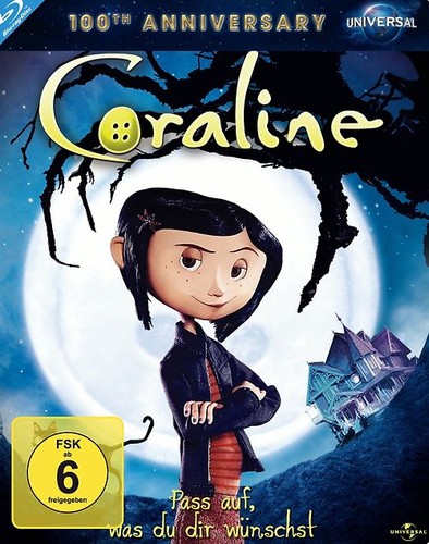 Coraline - 100th Anniversary Universal Steelbook Edition