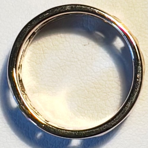 Alianza Hebrea TALLA 5 en Oro 14K "Yo Soy Mi Amado y Mi Amado es Mío" - Imagen 6 de 9