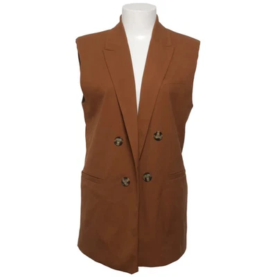 Stradivarius, gilet, taille : M, marron, polyester, monochrome, femmes #Sz8 - Photo 1/4