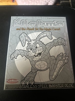 Killer Bunnies and the Quest for the Magic Carrot Stainless Steel booster Sealed