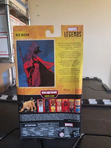 Marvel Legends RED WIDOW From Zabu BAF Wave NO Zabu Build A Figure Piece - Picture 6 of 13
