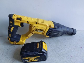 DEWALT DCH033 18V BRUSHLESS SDS HAMMER DRILL 4.0AH BATTERY GENUINE