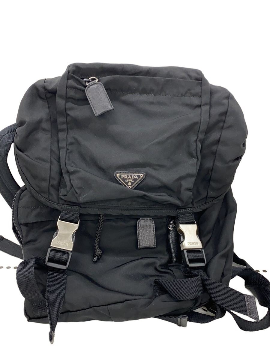 PRADA Backpack BLK Solid v153 - image 1