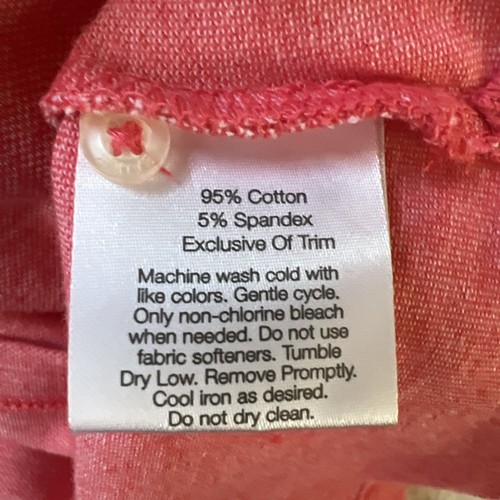 Eddie Bauer Damen Kurzarm Polo Small/Koralle - Bild 8 von 9