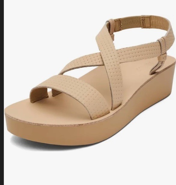 OluKai Women's Size 10 Leather Strappy Sandals $130