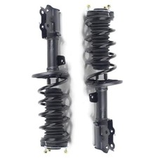 Front Pair Complete Shock Absorber & Strut Damper Set for 2008-17 Ford Fiesta VI