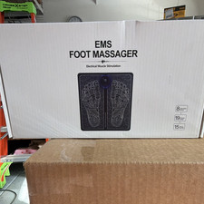 EMS Foot Massager Rechargeable Black Electrical Stimulation Stimulator 3