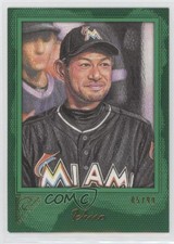 2017 Topps Gallery Green 5/99 Ichiro Suzuki Ichiro #137 HOF 04br