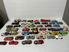 Mixed Lot of 43 1970s, 80  s, 90  Hot Wheels Matchbox Diecast Cars Loose 