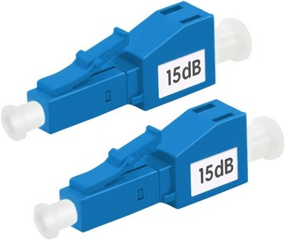 15dB LC Attenuator LC/UPC SM Single Mode Fixed Optical Attenuator Male Female