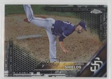 2016 Topps Chrome Black Refractor James Shields #91 fm0