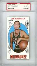 1969 - 1970 Topps Jon McGlocklin Rookie #14 PSA 6 P1468