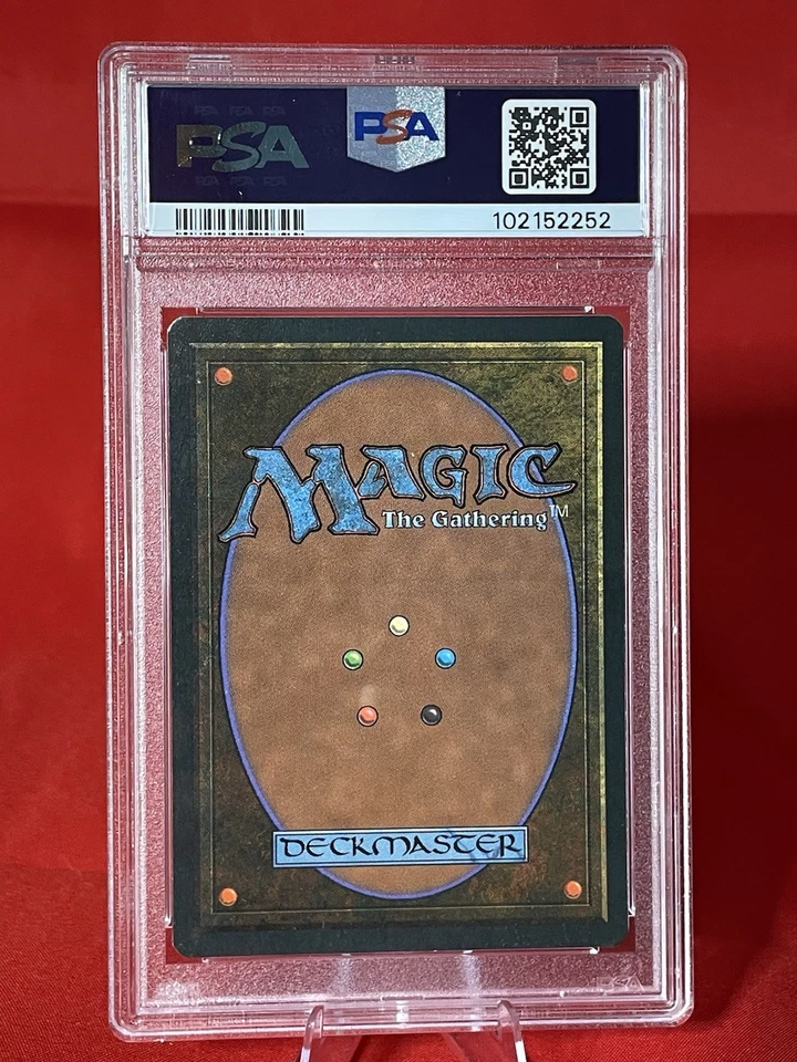 Necropotence Ice Age PSA 7 NM - Magic the Gathering -  Rare Vintage mtg - Image 2 of 3