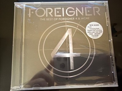Foreigner Music CD - The Best of Foreigner 4 & More CD - New / Sealed