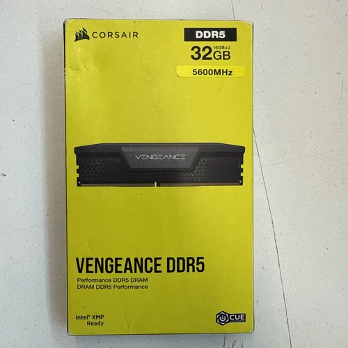 Corsair VENGEANCE 32GB (2x16GB) PC5-44800 (DDR5-5600) CL36 DIMM Memory -...