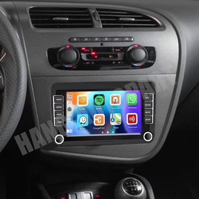 7'' Android 13 Carplay Car Radio Stereo For Seat Leon 2005-2012 GPS Wifi Player