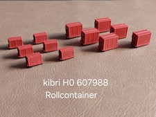 Kibri 607988 Rollcontainer-Set  Spur H0