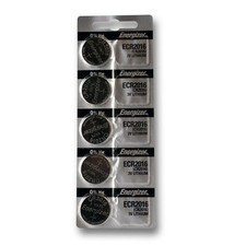 5 NEW ENERGIZER CR2016 CR ECR 2016 3v LITHIUM Battery