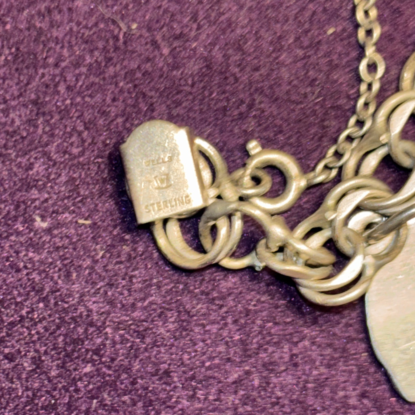 Solid Sterling Silver 925 Hearts Faces Charm Intr… - image 11