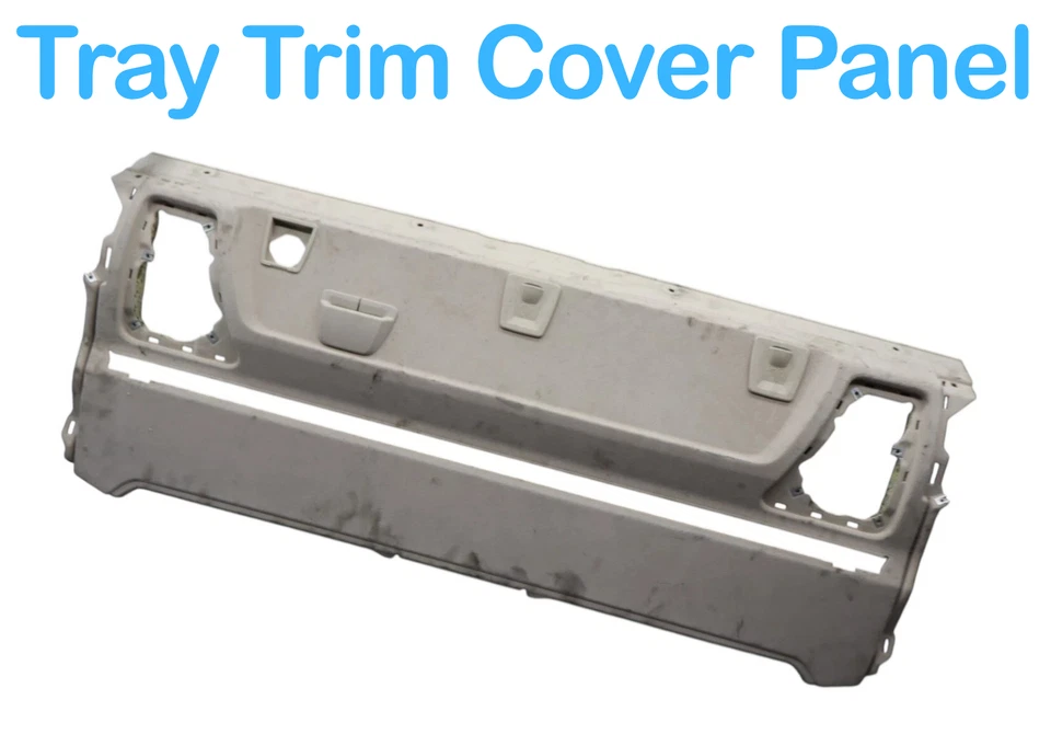 09-15 BMW 740i 750Li xDrive Rear Deck Shelf Package Tray Trim Cover Panel Oem - Image 3 of 4