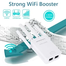 PIX-LINK WR09Q Signal Booster with 4 External Antennas Wireless Repeater Router