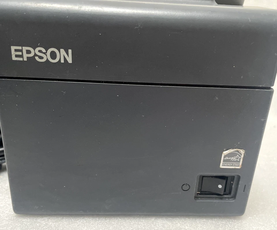 Epson TM- T20 M249A USB Thermal Receipt Printer for POS System with UK Plug - Image 4 of 4