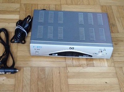 Camping HD SAT Receiver  Digital 230V & 12V SCART